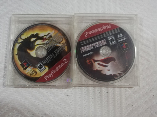 2 Video Juegos De Mortal Kombat Para Ps 2 Orig (de Uso) 