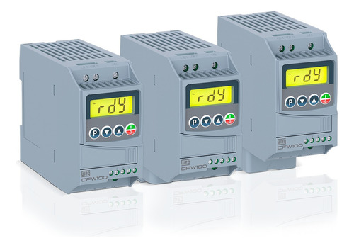 Inversor De Frequência Cfw100 1,0cv 220v 4,2a Monofásico 200-240v