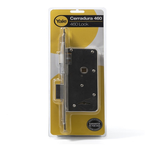 Imagen 1 de 1 de Cerradura Cerrojo Perno Simple Para Embutir Yale 460