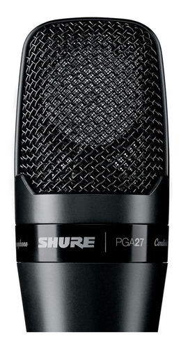 Micrófono Shure PG Alta PGA27 condensador cardioide negro