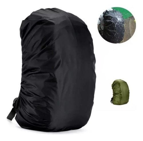 Cubre Mochila Impermeable Poliéster Protector Lluvia