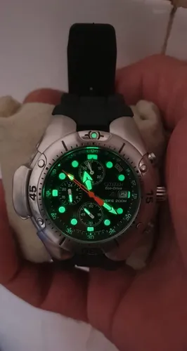 Citizen Aqualand Eco Drive Bj2040 Com Defeito Sensor Off
