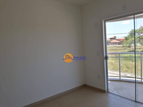 Lindo Apartamento Com 2 Dormitórios À Venda, 64 M² Por R$ 250.000 - Atlântica - Rio Das Ostras/rj - Ap0598