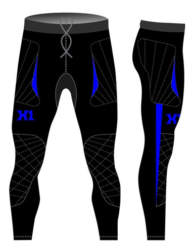 Imagen 2 de 6 de Pantalon X1 Arquero Largo Adulto Fútbol