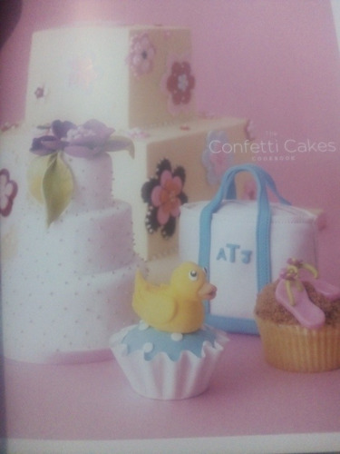 Confetti Cakes Cookbook Libro Pastelería Repostería Inglés 