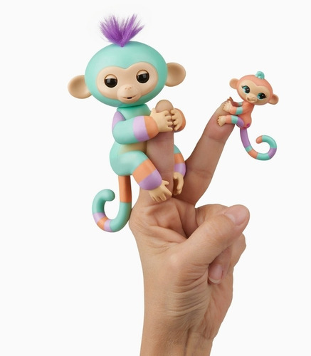 Wowwee Fingerlings Baby Monkey & Mini Bffs Danny & Gianna