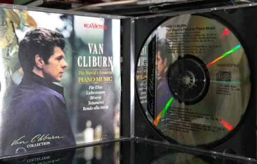 $ Cd Van Cliburn- The  World's Favorite- Importado- Piano 