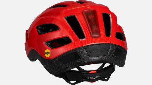 Casco De Bicicleta Specialized Shuffle Youth Led Sb Mips Color ROCKET RED/CRIMSON ACCEL Talla S