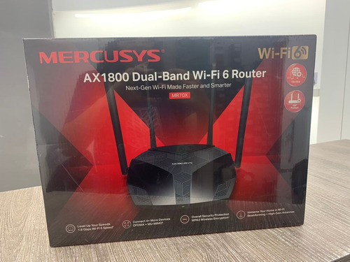 Router Ax1800 Mercusys Dual  Band 
