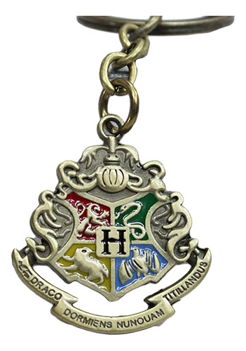 Llavero De Harry Potter De Colección Hogwarts Escudo