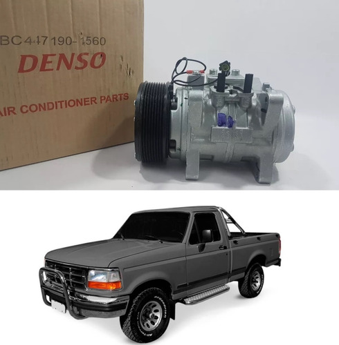 Compressor Ford F1000 1998 Motor Mwm 10p15 8pk 12v