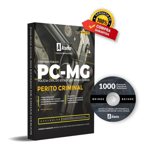 Apostila Pc - Mg - Perito Criminal-edição 2020 (atualizada)