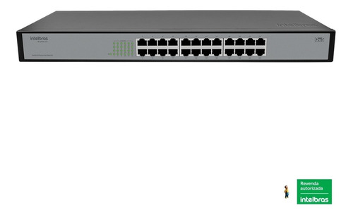 Sf 2400 Qr+ Switch Intelbras 24 Portas Fast Ethernet