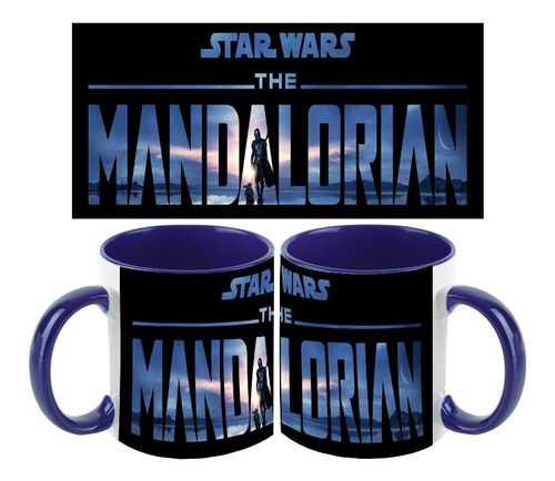 Planeta Mugs Retro Taza Ceramica Star Mandalorian Baby Yoda