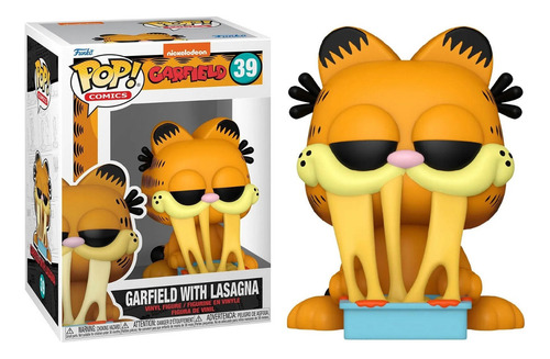 Figura De Acción Funko Garfield Con Lasaña 39