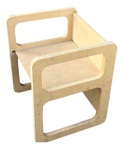 Silla Infantil Montessori Evolutiva Sin Pintar Allinart