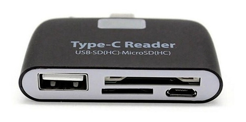 Lector Otg Usb-c 3.1 Sd Micro Sd Usb Para Celulares Etc