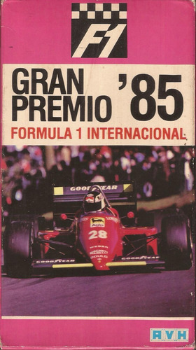 Formula 1 Internacional Gran Premio 85 Vhs Ayrton Senna