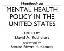 Libro Handbook On Mental Health Policy In The United Stat...