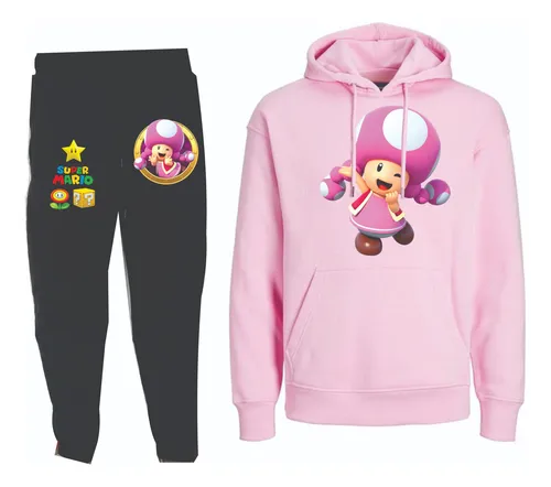 comprar Conjuntos Sudadera Toadette Mariuo Bross Sudadera+ Buzo Niña
