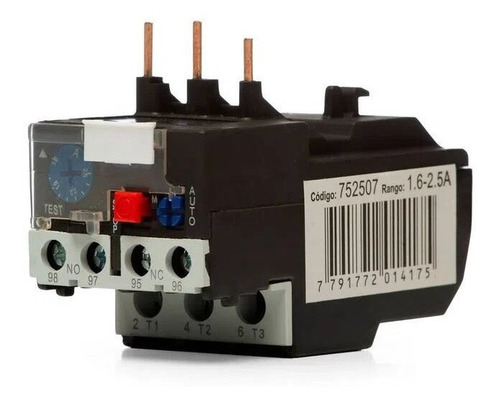 Imagen 4 de 8 de Relevo Termico Trifasico Sica Para Contactor Varios Amperes