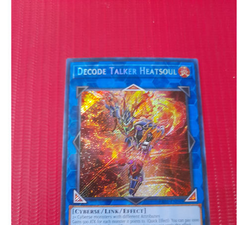 Yugioh! Decode Talker Heatsoul, Secret (Usado)