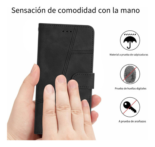 Funda Para Teléfono Zte A32/blade A52 Lite/axon 40pro Con Tapa, Piel Al Tacto, Funda Tipo Cartera