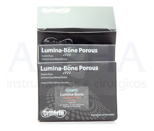Enxerto Osseo Regeneração Lumina-bone Porous Small Criteria