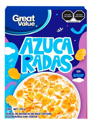 Cereal Great Value Azucaradas 750 G