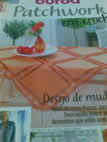 Burda Patchwork Em Croché - Com Moldes - Ed 924