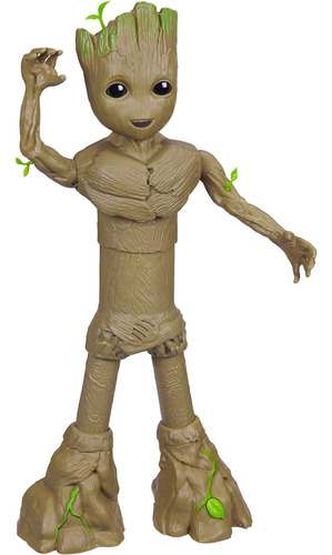 Marvel I Am Groot Figura Con Hasta 46cm Y Sonidos Hasbro