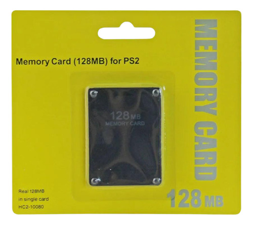 Memory Card De Ps2 Playstation 2 Capacidad 128 Mb 