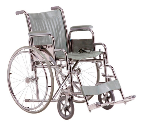 Silla De Ruedas Care Quip Acero Plegable