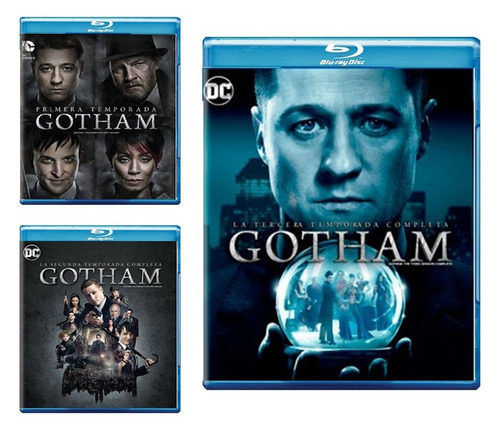 Gotham Paquete Temporadas 1 2 Y 3 Serie Blu-ray
