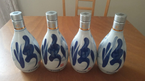 Botella Vacía Decorativa De Licor Chino Fenjiu