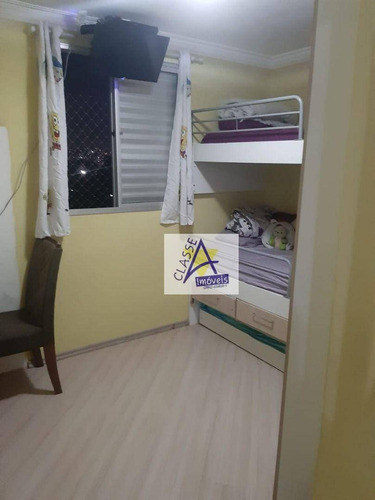 Imagem 8 de 14 de Apartamento Com 2 Dormitórios À Venda, 48 M² Por R$ 230.000 - Parque São Vicente - Mauá/sp - Ap0776