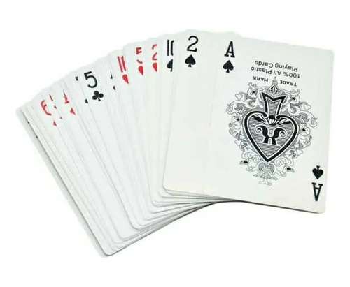 Barajas Americana Royal 12 Pz Juego Cartas 100% Plastico