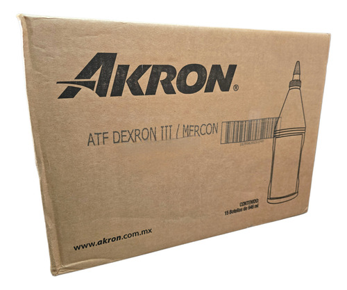 Fluido Transmisión Atf Dexron Iii/ Mercon 946 Ml 15pz Akron