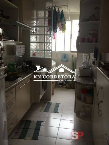 Imagem 4 de 12 de Apartamento Condomínio Padrão Venda No Bairro Vila Guilhermina, 2 Dorm, 1 Vaga - 55 M² - 720