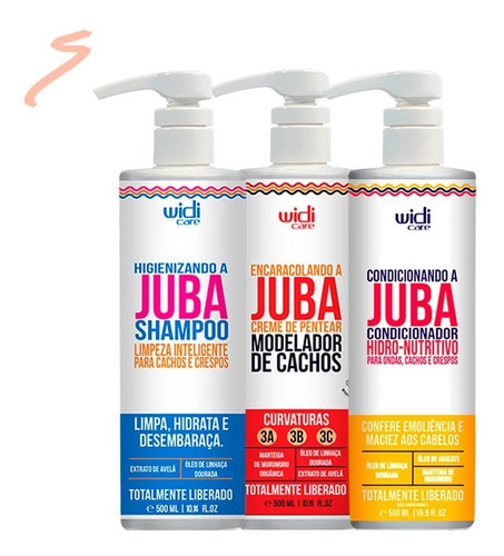 Kit Widi Care Shampoo + Condicionador + Creme Encaracolando 