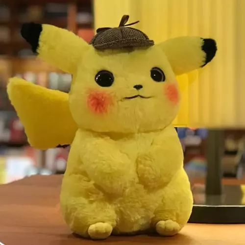 Pelúcia Linda Pokemon Detetive Pikachu Filme Presente Natal