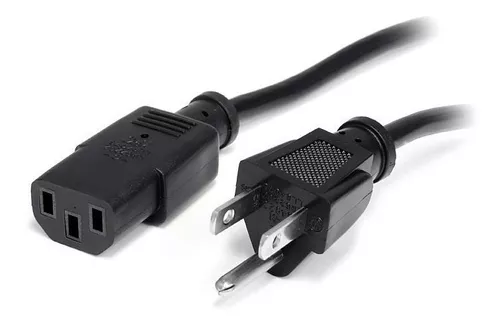 1pza Cable trifásico para alimentación de cpu, monitor o fuente de poder /  wi.62 / r411 / ca-p02 – Joinet