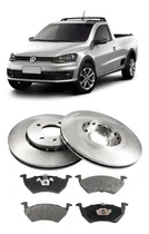 Comprar Juego Discos Pastillas Volkswagen Saveiro G5 Y G6 Gr Frenos
