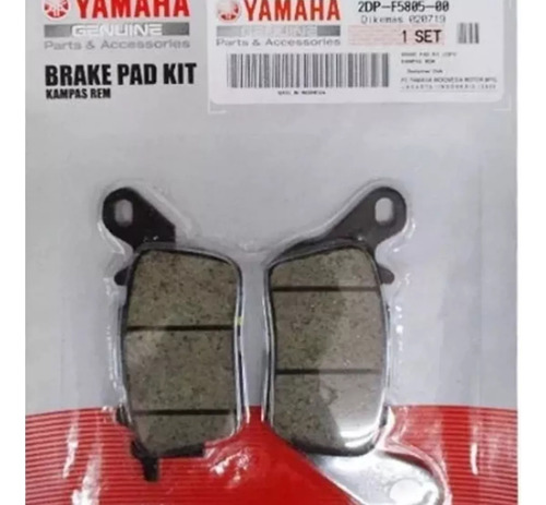 Pastillas Freno Delantero Yamaha N Max 155 Original - Fas