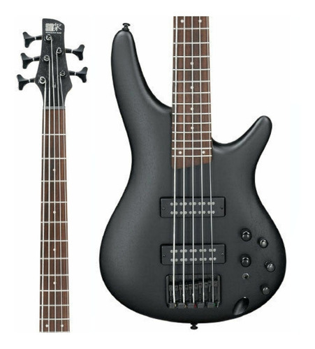 Baixo 5 Cordas Ibanez Sr305 Eb Wk Weathered Black