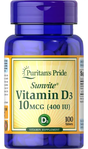 comprar Puritans Pride Vitamina D3 10mcg 400ui 100 Comp.