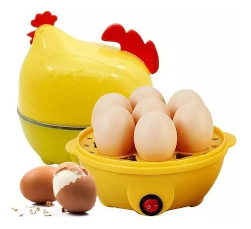 Hervidor De Huevos Gallina Olla Eléctrica Cocinar Huevos