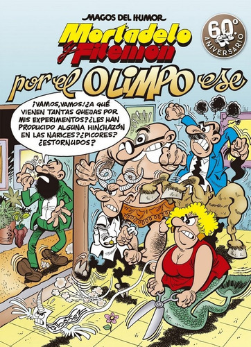 Mortadelo y FilemÃÂ³n. Por el Olimpo ese (Magos del Humor 192), de Ibáñez, Francisco. Editorial Bruguera Ediciones B, tapa dura en español