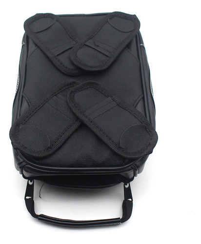 Pu Toolkit Bolsa Cuero Motocicleta Cubierta Del Tanque De