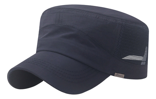 1 Pcs Gorra De Cadete De Malla Plana Ajustable Para Hombre
